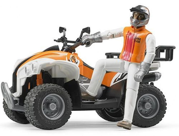 Bruder ATV i figurka kierowcy (63000) - obraz 2