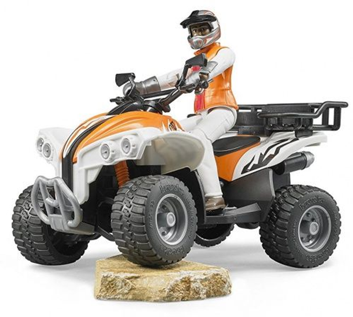 Bruder ATV i figurka kierowcy (63000) - obraz 5