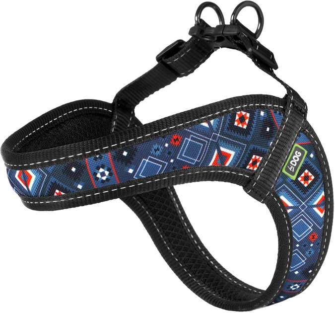 Шлея Hi Dog Comfort охват грудной клетки 36-42 см S Aztec (2100102854018) - Фото 2 Шлея Hi Dog Comfort охват грудной клетки 36-42 см S Aztec (2100102854018) - изображение 2
