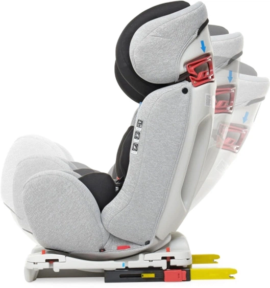 Автокрісло дитяче El Camino ME 1041 BRAVO ISOFIX Gray Black дитяче,група 0+/1-2-3,isofix (ME 1041) - зображення 3