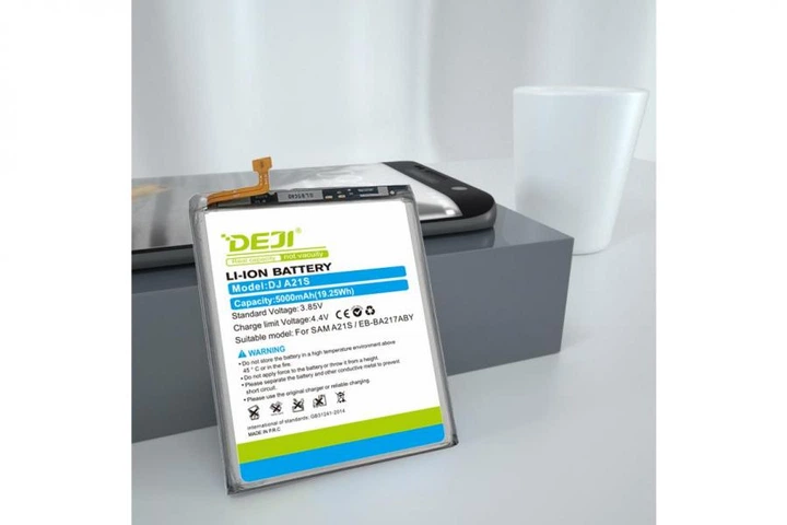 Акумуляторна батарея Samsung EB-BA217ABY (5000 mAh) для Galaxy A21S (2020) SM-A217F SM-A217F/DS - Фото 4 Акумуляторна батарея Samsung EB-BA217ABY (5000 mAh) для Galaxy A21S (2020) SM-A217F SM-A217F/DS - зображення 4