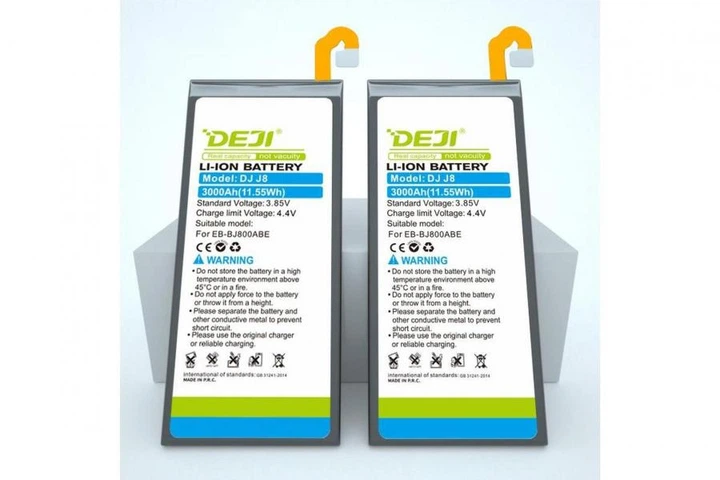 Аккумуляторная батарея DEJI Samsung EB-BJ800ABE (3000 mAh) для Galaxy J6 (2018) SM-J600 Galaxy A6 (2018) High Copy - изображение 3