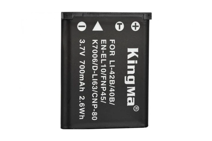 Аккумулятор Kingma Olympus LI-42B (700 mAh) для FE-230 FE-350 MJU 750 X-930 VR-330 (Premium Quality) - изображение 3
