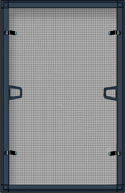 Москітна сітка для вікон AVATAS Anvis 1200 х 2290 мм Антрацит (1200_2290_7016_ANV) - зображення 1