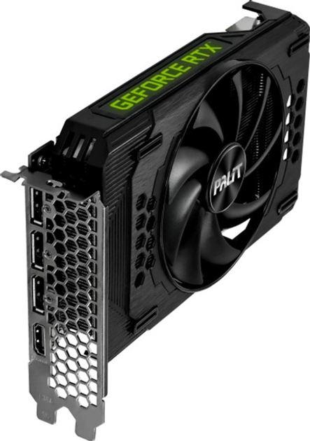 Видеокарта Palit PCI-Ex GeForce RTX 3060 StormX 8GB GDDR6 (128bit) (1320/15000) (HDMI, 3 x DisplayPort) (NE63060019P1-190AF) - изображение 2