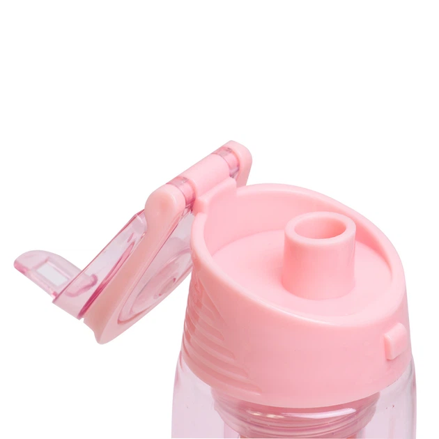 Спортивная бутылка для воды Kamille 660ml из пластика KM-2303 Розовый - изображение 6