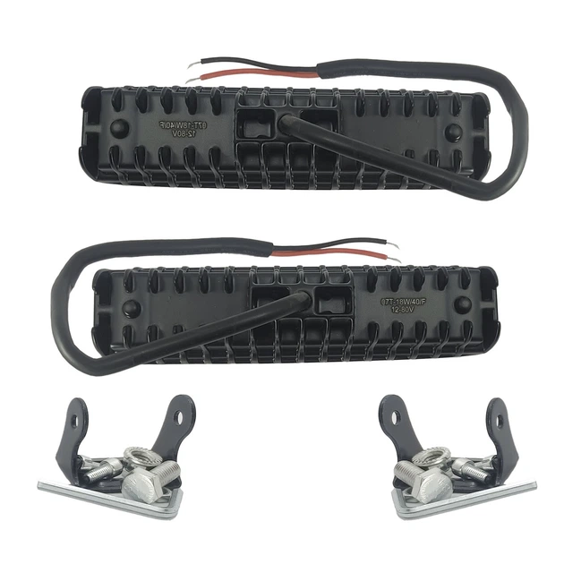 Комплект LED фар ДАЛЬНЬОГО світла. Світлодіодні фари на 6 діодів. 07T-18W/47/S. Пр-во Корея - зображення 5