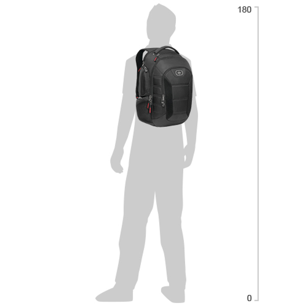 Рюкзак для ноутбука OGIO Bandit 17" Black (111074.03) - зображення 3