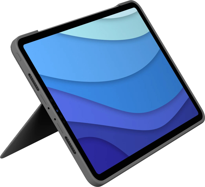 Osłona klawiatury Logitech Combo Touch do iPada Pro 11" 1st 2nd 3rd 4th Gen szara (920-010255) - obraz 3