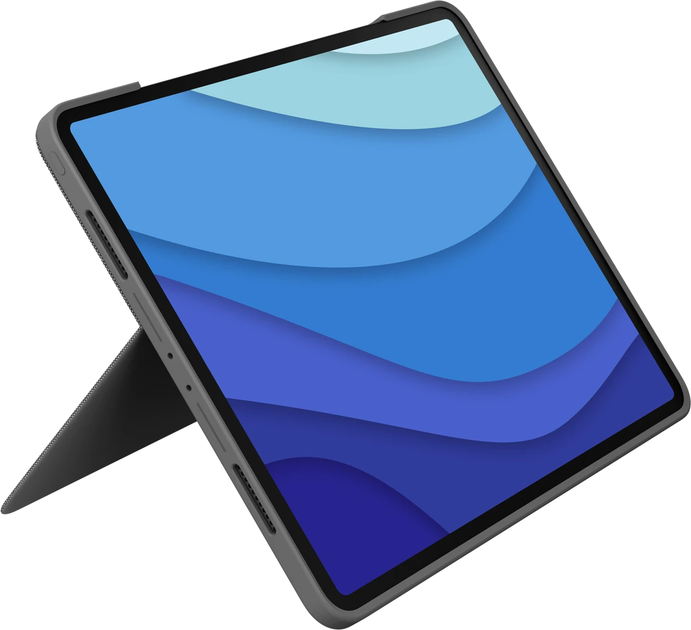 Обкладинка-клавіатура Logitech Combo Touch для Apple iPad Pro 12.9" 5th Gen Oxford Grey (920-010214) - зображення 5