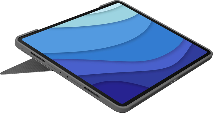 Обкладинка-клавіатура Logitech Combo Touch для Apple iPad Pro 12.9" 5th Gen Oxford Grey (920-010214) - зображення 6