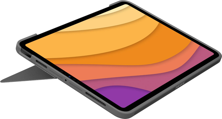 Osłona klawiatury Logitech Combo Touch do Apple iPad Air 10,9" 4th 5th Gen szara (920-010303) - obraz 4
