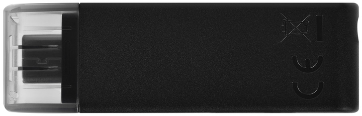 Pendrive Kingston DataTraveller 70 256 GB USB typu C. czarny (DT70/256 GB) - obraz 3