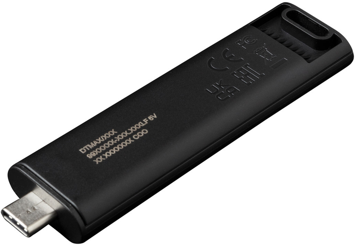 Pendrive Kingston DataTraveler Max 512 GB USB 3.2 Gen 2 Type-C. czarny (DTMAX/512 GB) - obraz 4