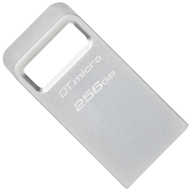 Kingston DataTraveler Micro Gen2 256GB USB-A Flash Drive (DTMC3G2/256GB) - зображення 1