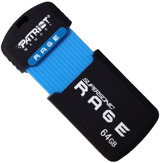 Pendrive Patriot SuperSonic Rage 64 GB USB 3.0 (PEF64GSRUSB) - obraz 1