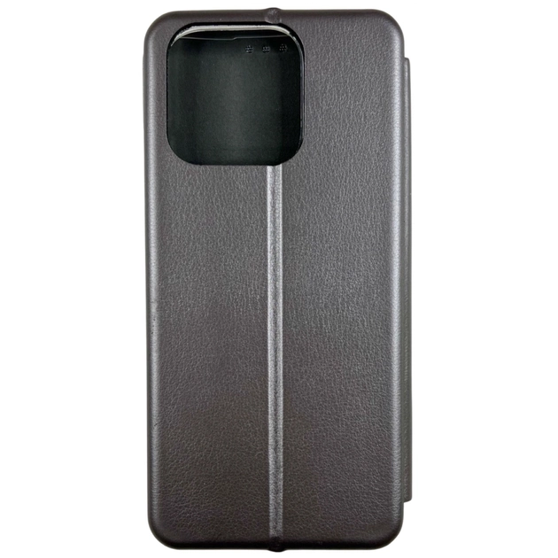 Чехол Fiji G.C. для Xiaomi Redmi 12C книжка магнитная Grey - изображение 4