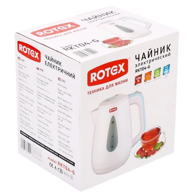 Электрочайник Rotex RKT04-G - изображение 3