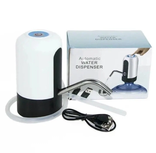 Автоматична акумуляторна помпа насос для води з бутлів Charging Pump з ...