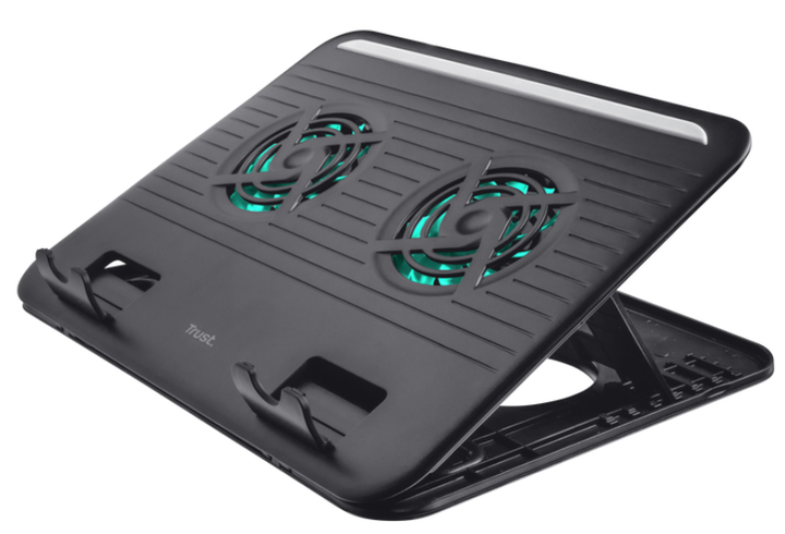 Підставка для ноутбуків Trust Cyclone Notebook Cooling Stand (17866) Black - зображення 3