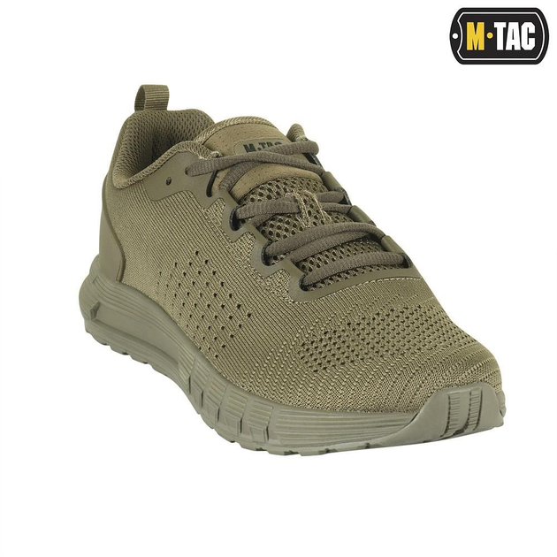 Чоловічі літні тактичні кросівки M-Tac розмір 38 (24,8 см) Олива (Зелений) (Summer Light Dark Olive) - зображення 2