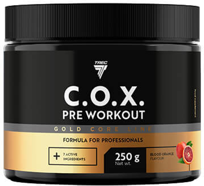 Odżywka przedtreningowa Trec Nutrition C.O.X PRE WORKOUT 250 g Blood Orange (5902114042011) - obraz 1