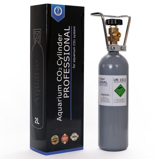 Баллон CO2 многоразовый Aquario BLUE 2л 47см (ACO2-2L) – купить онлайн ...