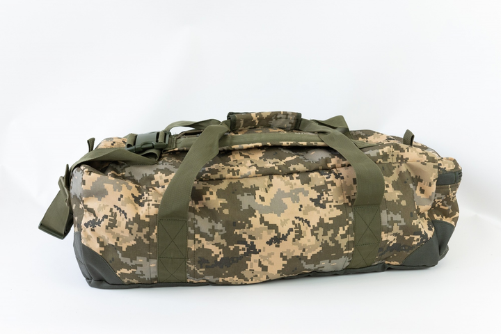 Тактичний сумка рюкзак баул 70 л. піксель Б-01 - зображення 1