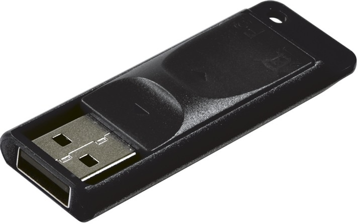 Pendrive Verbatim Store 'n' Go Slider Dysk USB 32 GB. czarny (98697) - obraz 3