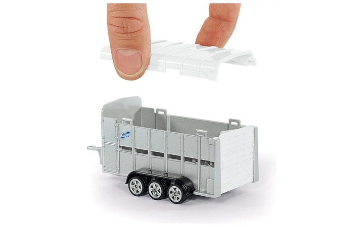 Siku model 1:50 Ciągnik Fendt z przyczepą dla zwierząt (1956) - Zdjęcie 3 Siku model 1:50 Ciągnik Fendt z przyczepą dla zwierząt (1956) - obraz 3