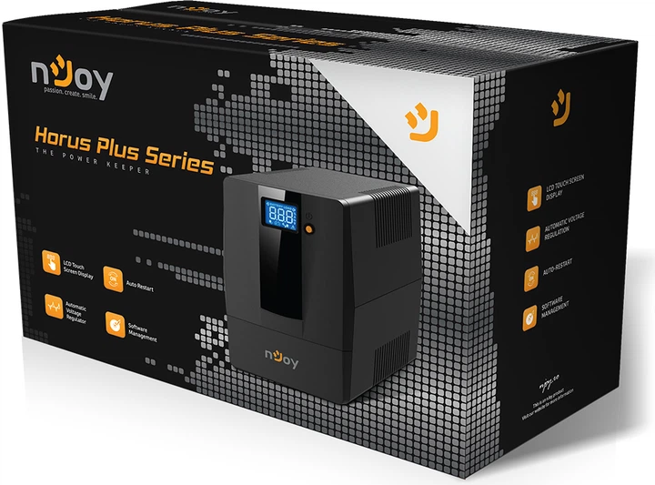 ИБП nJoy Horus Plus 1500 Shuko - Фото 6 ИБП nJoy Horus Plus 1500 Shuko - изображение 6
