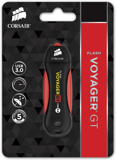 Corsair Flash Voyager GT USB 3.0 64GB (CMFVYGT3C-64GB) - зображення 4
