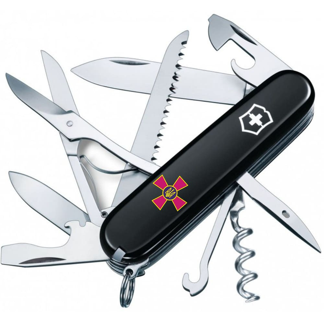 Ніж Victorinox Huntsman Army 91мм Емблема ЗСУ (1049-Vx13713.3_W0010u) - зображення 1