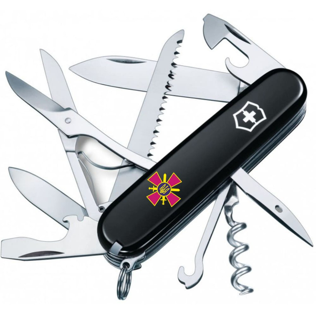 Ніж Victorinox Huntsman Army 91мм Емблема СВ ЗСУ (1049-Vx13713.3_W0020u) - зображення 1