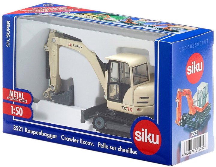 Model Siku 1:50 Koparka gąsienicowa Terex (3521) - obraz 1