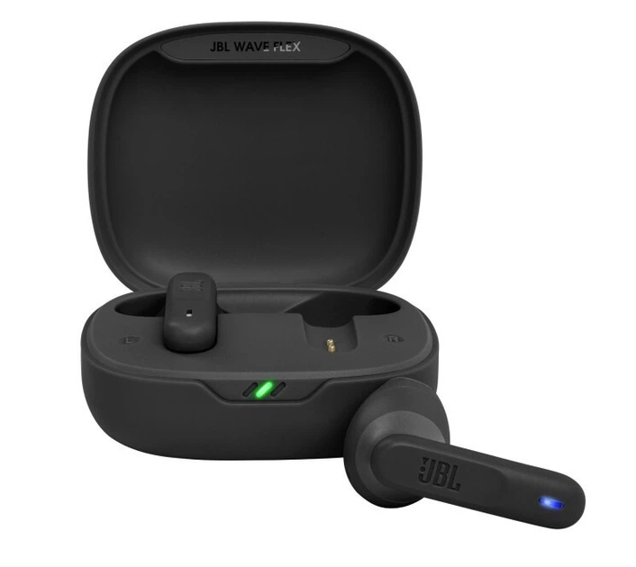 Bluetooth-гарнитура JBL Wave Flex (JBLWFLEXBLK) Black - Фото 1 Bluetooth-гарнитура JBL Wave Flex (JBLWFLEXBLK) Black - изображение 1