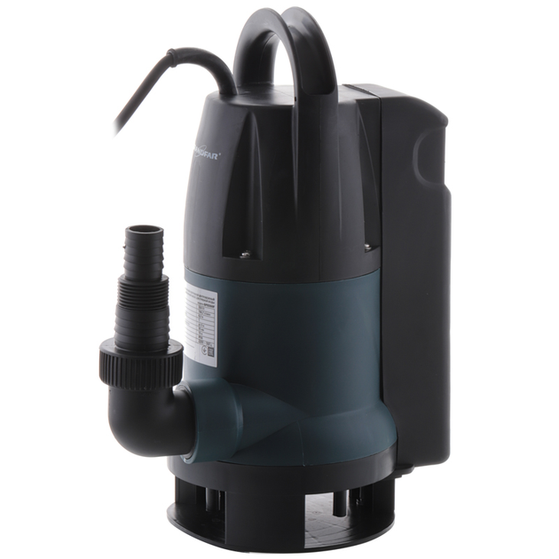 Дренажный насос для грязной воды (с электр. выкл.) GRANDFAR GPE550F ...