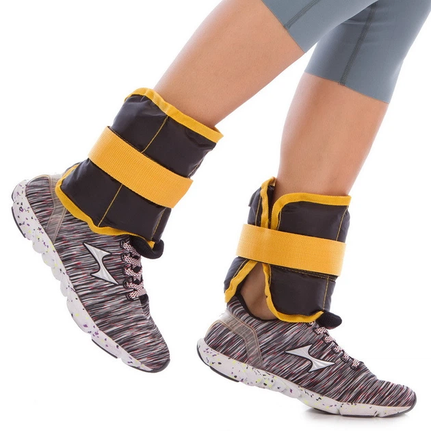 Утяжелители для рук и ног Zelart Sport ZA-2072-2 2 шт по 1 кг черно-желтый - Фото 5 Утяжелители для рук и ног Zelart Sport ZA-2072-2 2 шт по 1 кг черно-желтый - изображение 5