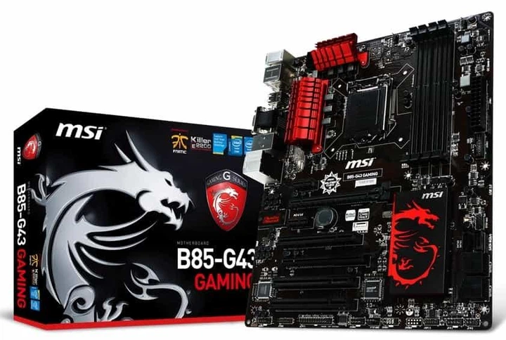 Материнська плата MSI B85-G43 Gaming (s1150, Intel B85, ATX), б/в - зображення 3