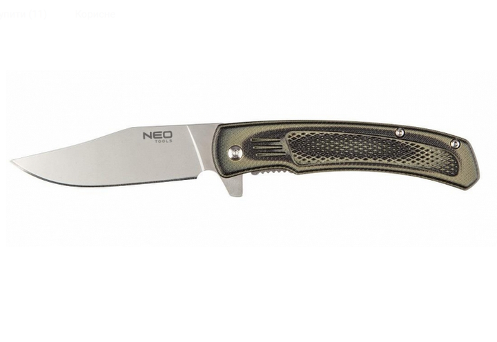 Туристический складной нож Neo Tools 63-114 80мм/175мм - изображение 1
