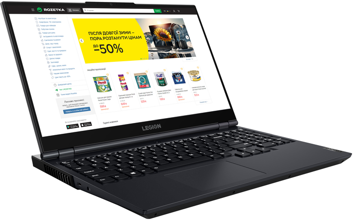 Ноутбук Lenovo Legion 5 15ITH6H (82JK00D1PB) Phantom Blue / Shadow Black - зображення 3