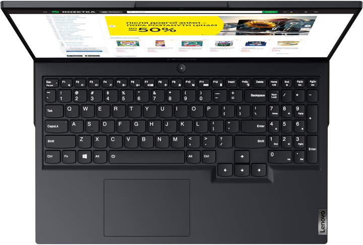 Ноутбук Lenovo Legion 5 15ITH6H (82JK00D1PB) Phantom Blue / Shadow Black - зображення 8