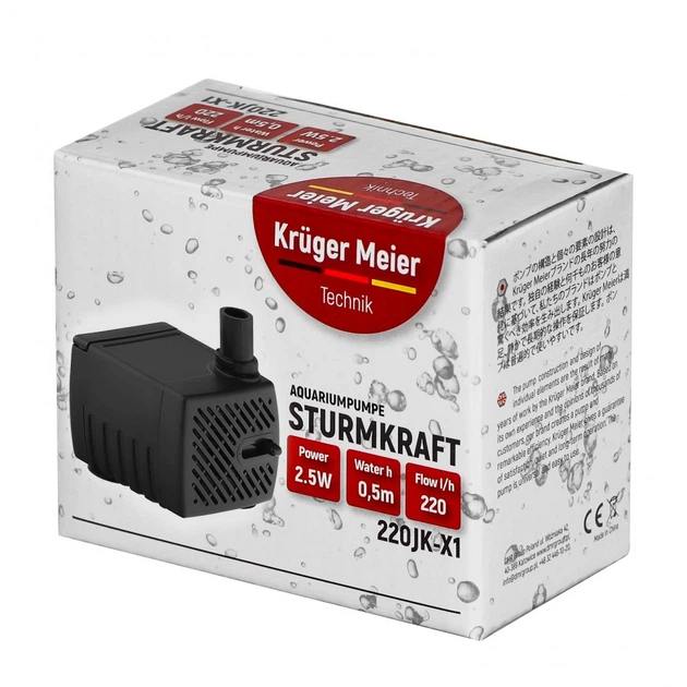 Помпа подъемная Kruger Meier Sturmkraft 220 л/ч (220JK-X1) - изображение 8