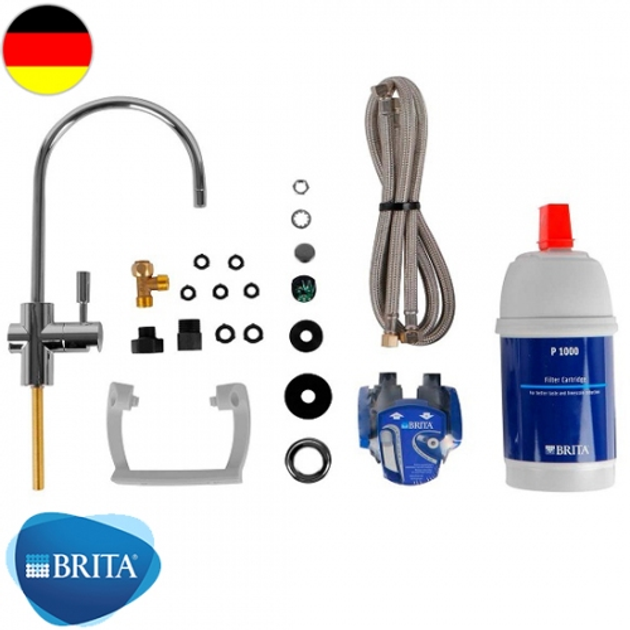 BRITA mypure P1 проточный фильтр для воды под мойку - изображение 1