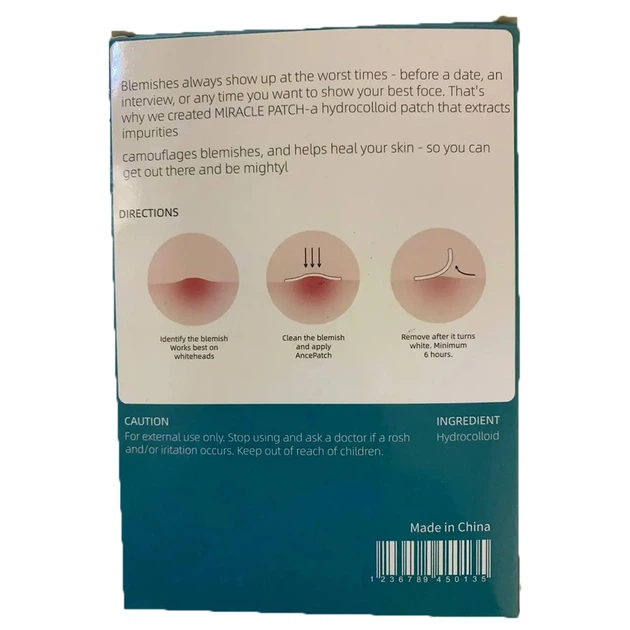 Патчи от прыщей и воспалений на лице Acne Patch 8 мм, 12 мм - Фото 3 Патчи от прыщей и воспалений на лице Acne Patch 8 мм, 12 мм - изображение 3
