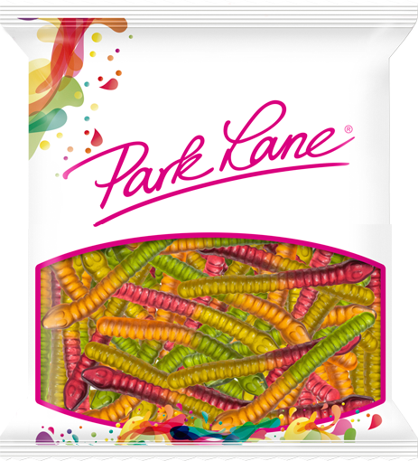 Жевательные конфеты Park Lane Червяки 1 кг (B319110) - Фото 1 Жевательные конфеты Park Lane Червяки 1 кг (B319110) - изображение 1