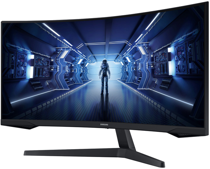 Monitor 34" Samsung Odyssey G5 LC34G55TWWPXEN - obraz 3