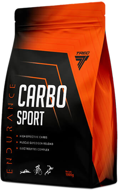 Вуглеводно-мінеральна добавка Trec Nutrition Carbo Sport 1000 г Лимон (5902114019242) - зображення 1