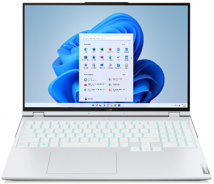 Ноутбук Lenovo Legion 5 Pro 16IAH7H (82RF00K6PB) Glacier White - зображення 1