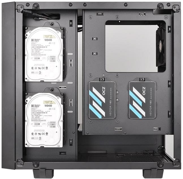 Obudowa Thermaltake Core G21 Tempered Glass Edition Black (CA-1I4-00M1WN-00) - obraz 15